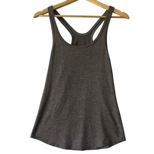 Lululemon Tank Top‎ Gray Women's 6 Lightweight Racerback Nice Sporty Athleisure